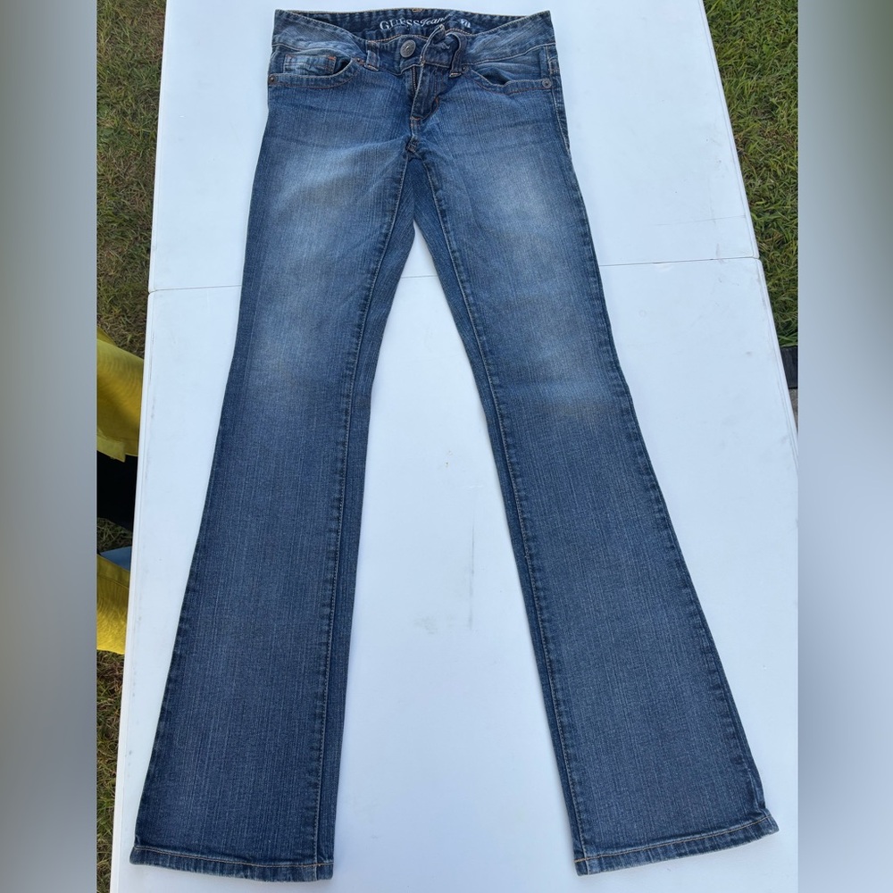 Guess Dark Blue Flare Women's Jeans